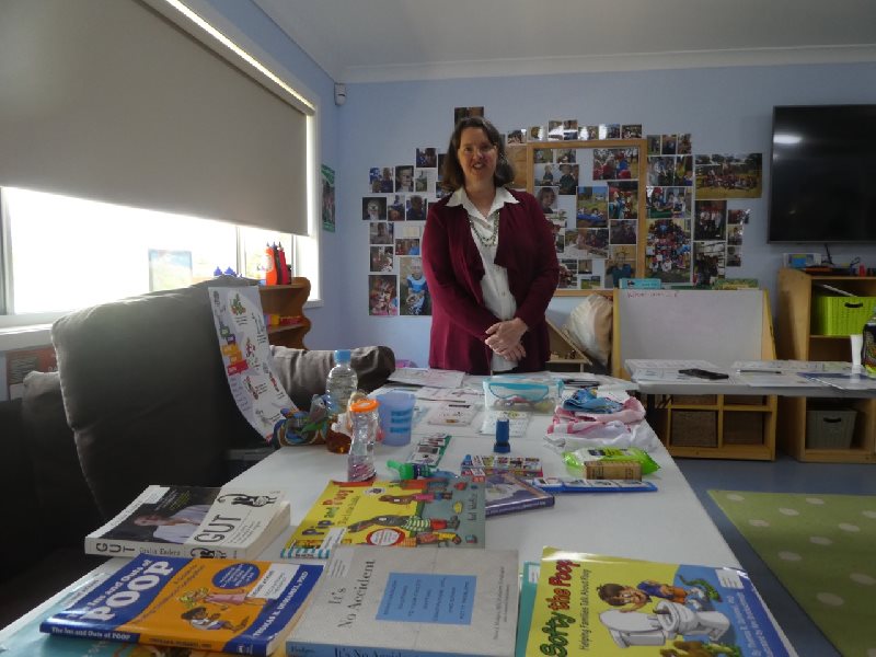 Parent information session at Glen Innes Child and Family Centre, NSW.