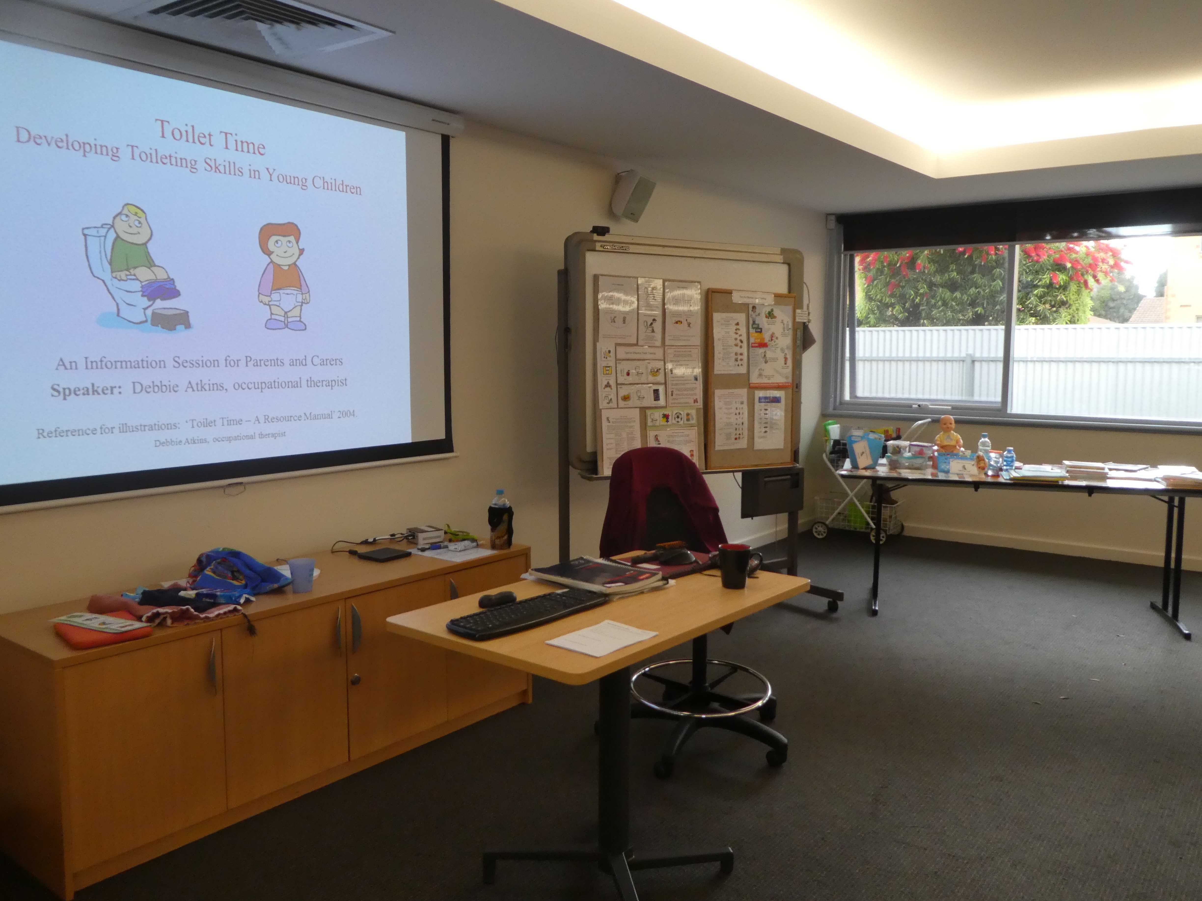 Parent information session at Gowrie SA Children's Centre
