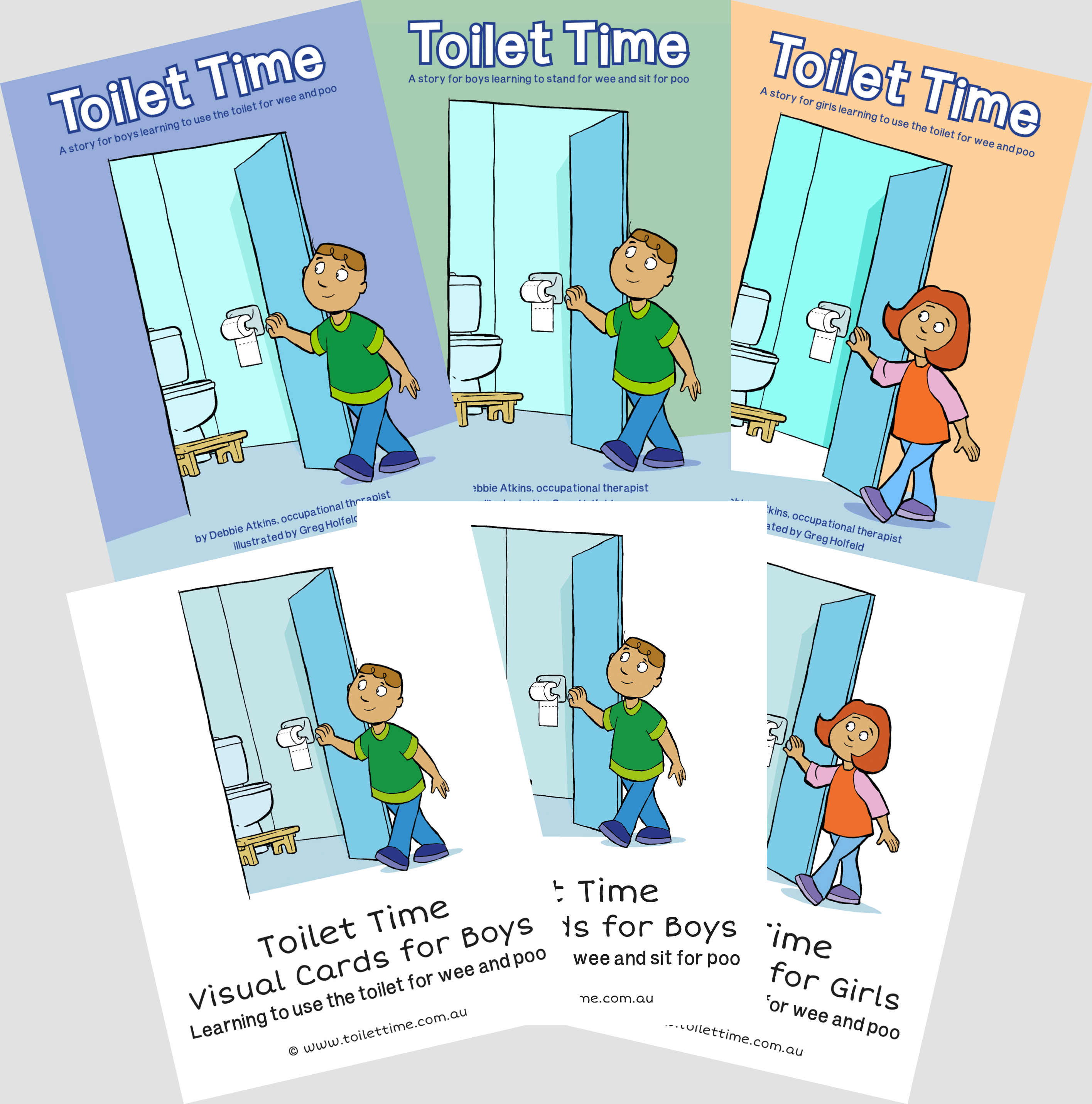 Daytime Toilet Time set